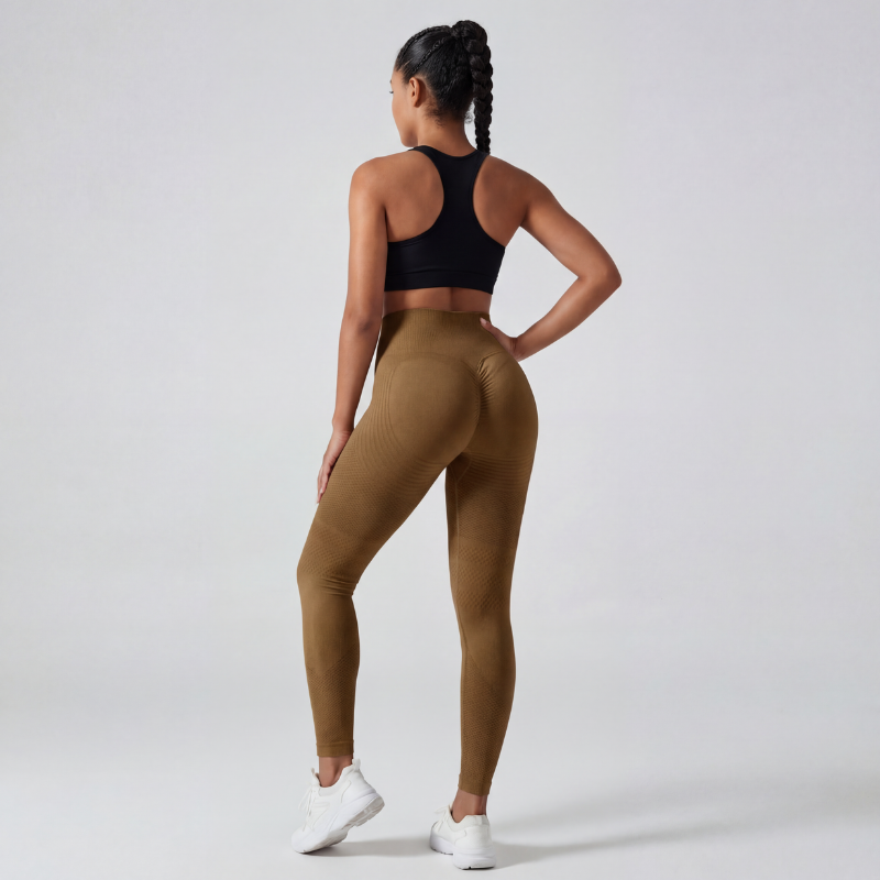 Deedlite Leggins 3D Anticellulite Donna, Push Up Sculpture a Compressione Graduata Leggings